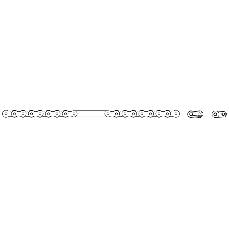 Federal Pacific FPE TC525/FPE TC15, TC25, and TC546 Chain Assembly, NO. 43 - 01-100-0086 - Image 2