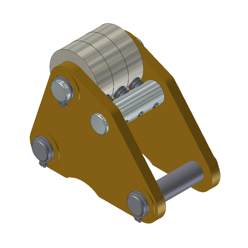 Federal Pacific FPE TC546 800AMP Roller Contact Assembly, Diverter Switch - 01-100-0102 - Image 2