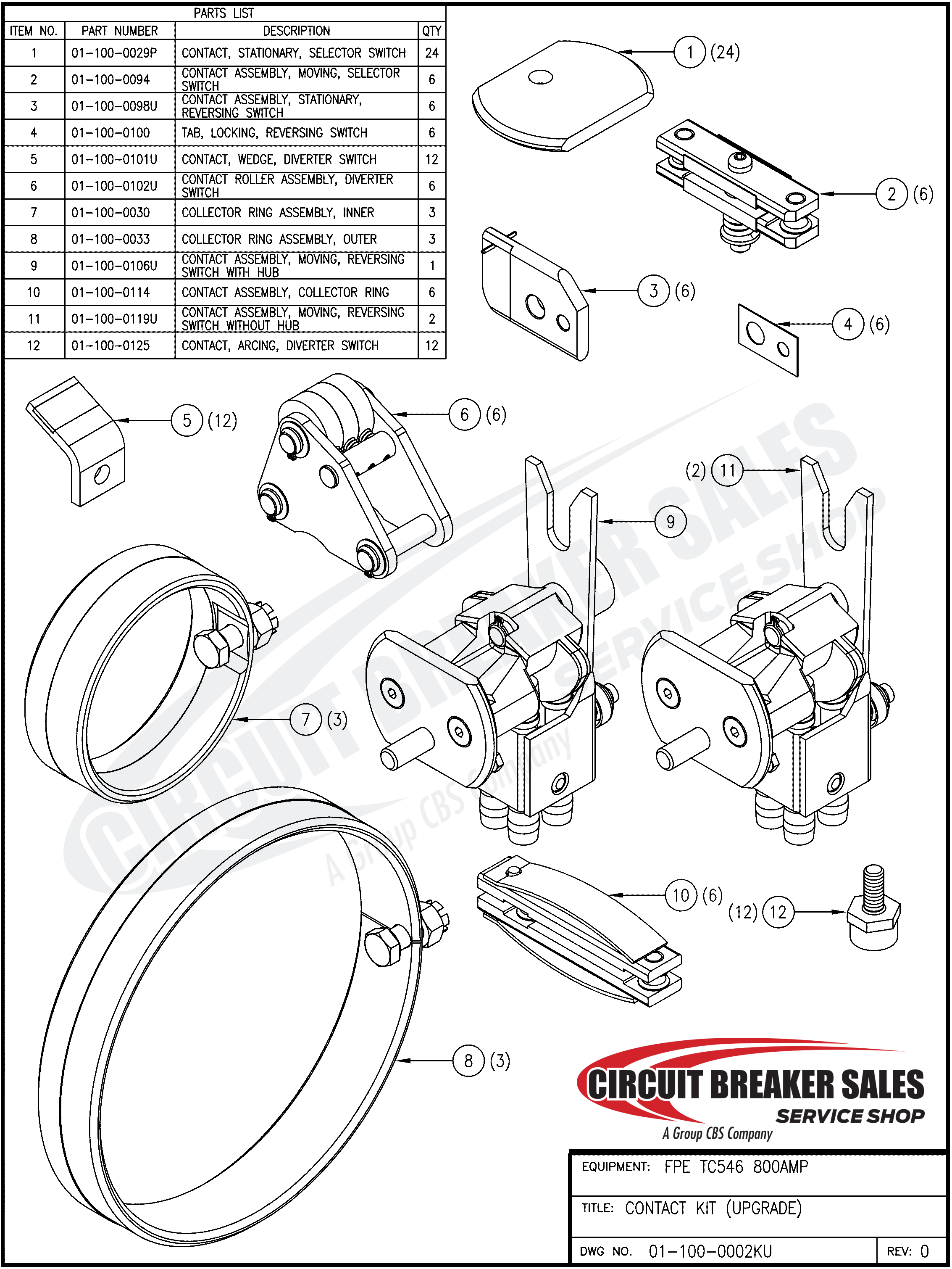 Federal Pacific FPE TC546 800AMP Upgrade – Moving Reversing Switch Without Hub