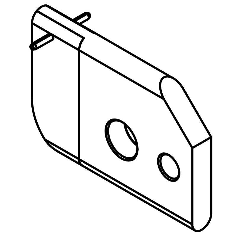 Federal Pacific FPE TC546 800AMP Upgrade – Stationary Reversing Switch Contact W/Silver Inlay - 01-100-0098U - Image 2
