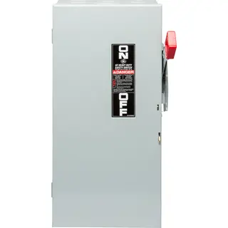 GE 100A Double-Throw Safety Disconnect Switch 240V - GE-DIS-31337 ...