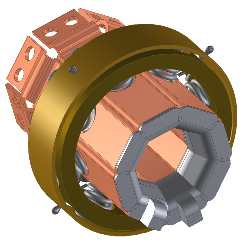 General Electric FKA34.5-1500-1200, 38-22000, 69-3500-7-1200 Stationary Contact Assembly -06-601-0001 - 06-601-0001 - Image 2