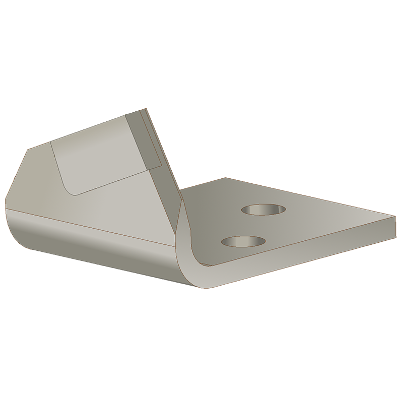 General Electric LR65 High Amp Series/LR83 High Amp Series Stationary Left Hand Reversing Switch Contact W/Silver Plating and Silver Inlay - 06-606-0020P - Image 2