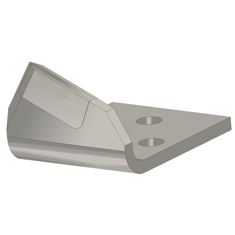 General Electric LR65 High Amp Series/LR83 High Amp Series Stationary Right Hand Reversing Switch Contact W/Silver Plating and Silver Inlay - 06-606-0019P - Image 2