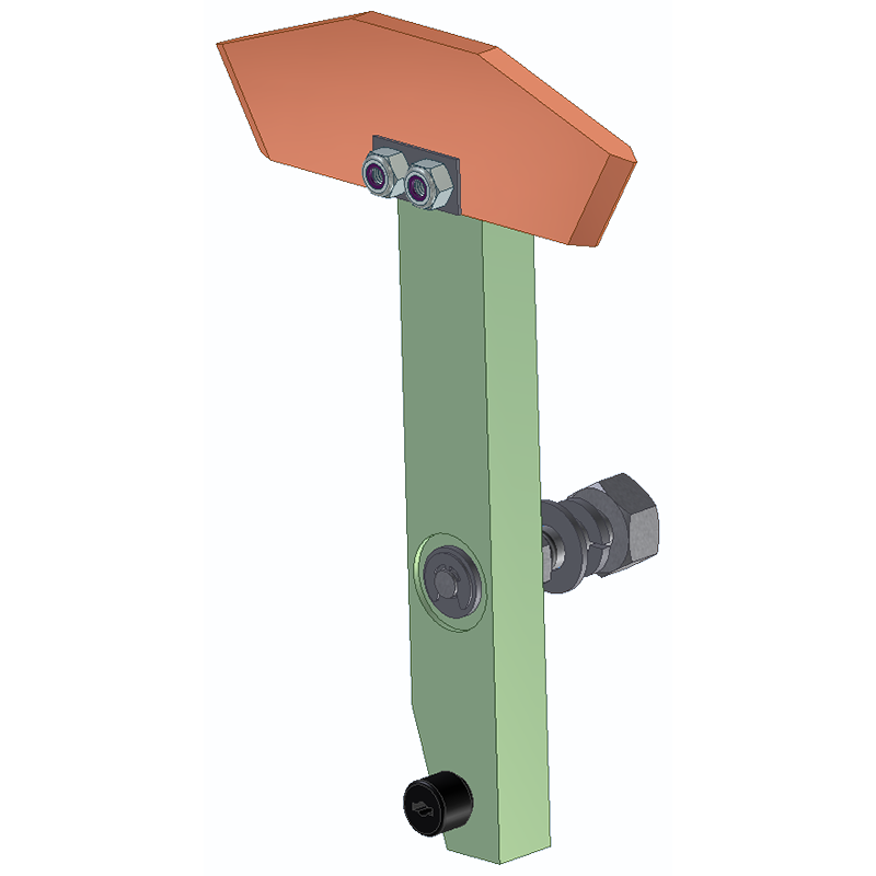 General Electric LRT200-2 Series Moving Bypass Contact Assembly - 06-615-0017 - Image 2