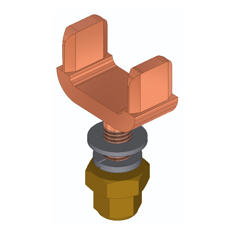 General Electric LRT200-2 Series Selector Switch Stationary Contact W/Hardware - 06-615-0015 - Image 2