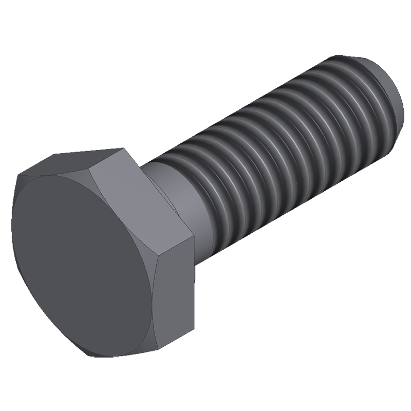 McGraw Edison 996 Series Screw Hex Head, Steel, .250-20 X .750 Long - 99-102-1008 - Image 2