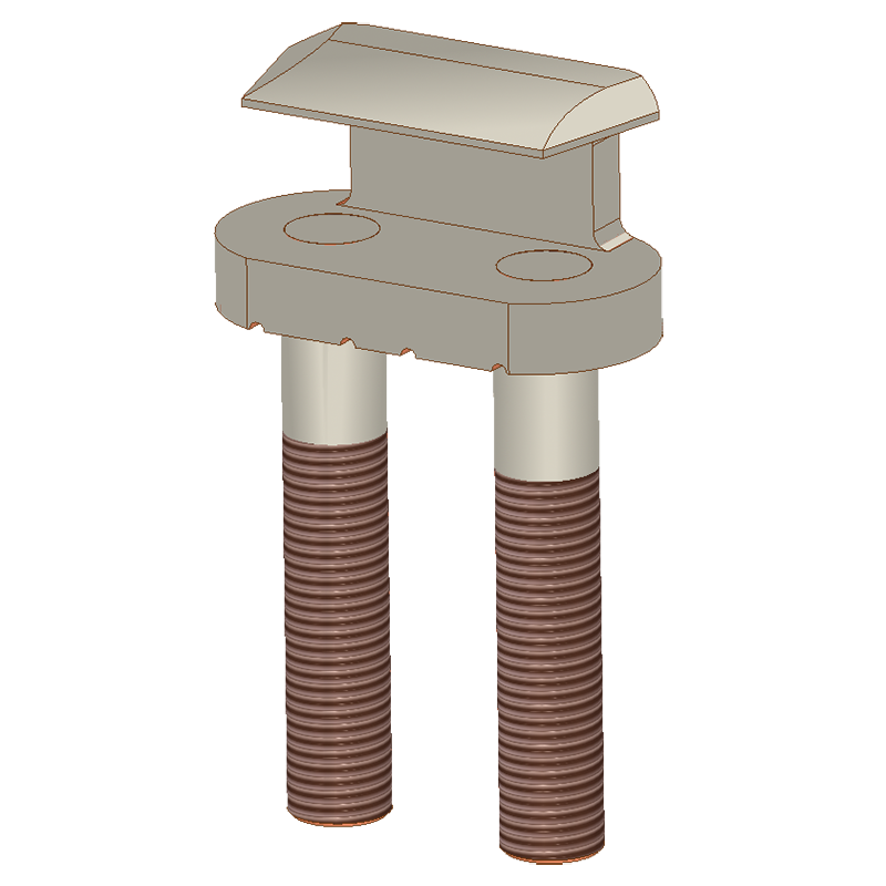 Siemens TLH21 Isolated OEM L.H./R.H. Stationary Contact, Reversing Switch - 03-301-0012P - Image 2