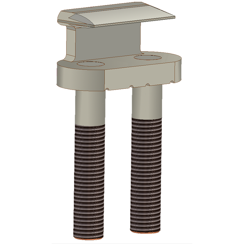 Siemens TLH21 Isolated Upgrade L.H./R.H. Stationary Contact, Reversing Switch W/Silver Inlaid Tip and Plated - 03-301-0012U - Image 2