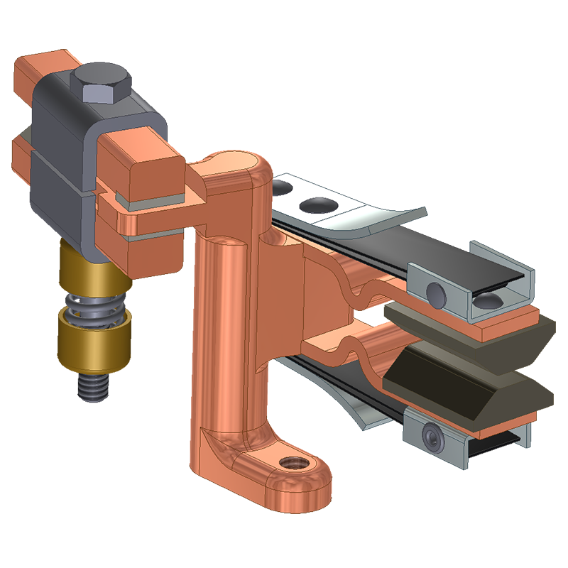 Westinghouse UTS-A Series L.H. Moving Selector Switch Contact Assembly - 04-404-0030 - Image 2