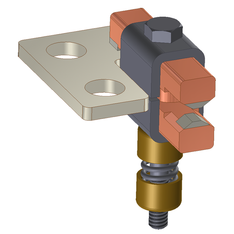 Westinghouse UTS-A Series Stationary Reversing Switch Contact Assembly - 04-404-0034 - Image 2