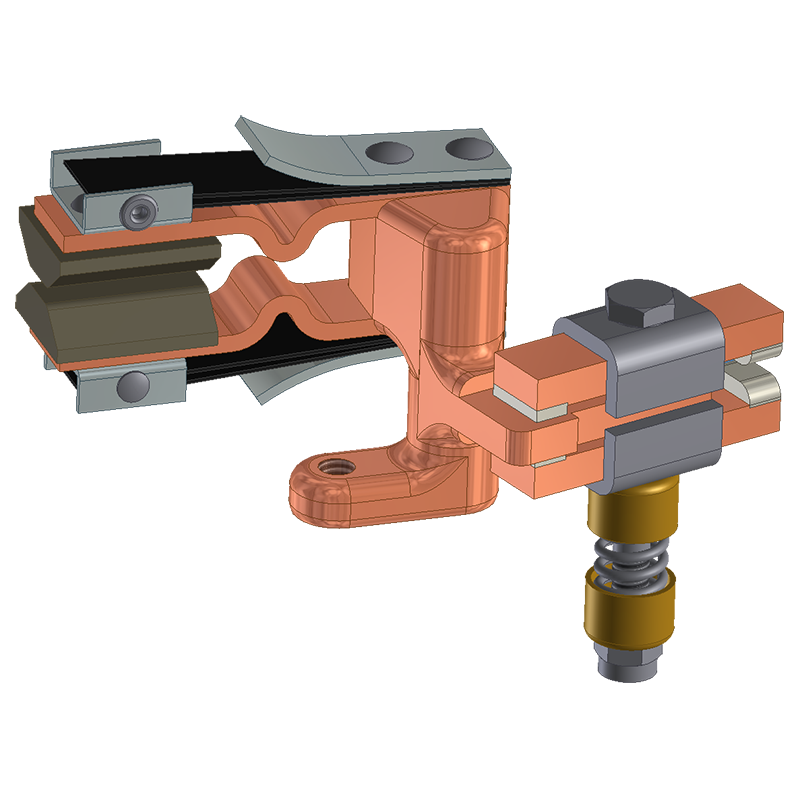 Westinghouse UTS Series R.H. Moving Selector Switch Contact Assembly - 04-404-0020 - Image 2