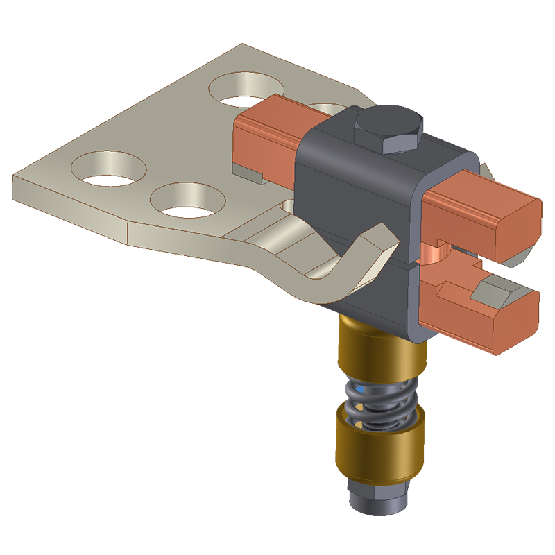 Westinghouse UTS Series Stationary Reversing Switch Contact Assembly - 04-404-0028 - Image 2