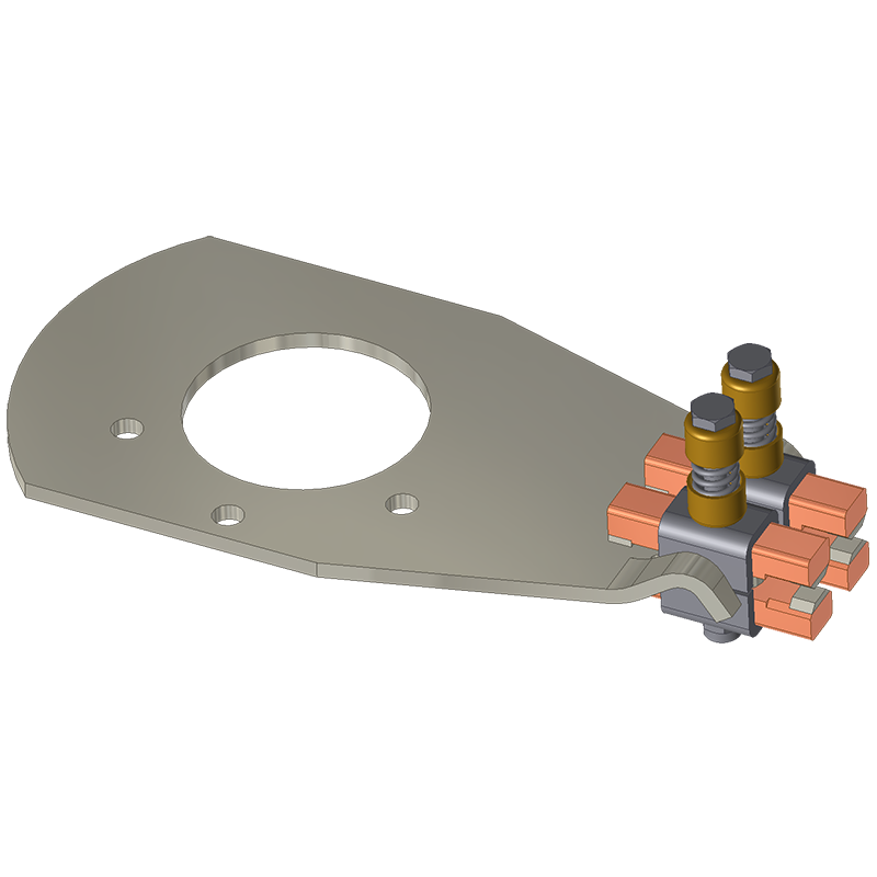 Westinghouse UTT-A Series Moving Reversing Switch Contact Assembly with Arm - 04-400-0012U - Image 2