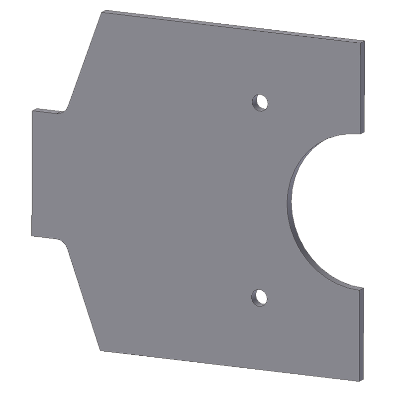 Westinghouse UTT-B Series Drilling Template - 04-401-0023 - Image 2