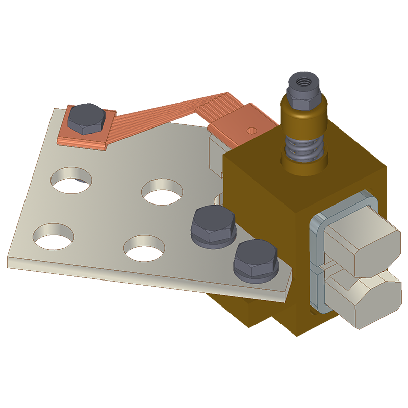Westinghouse UTT-B Series Stationary Transfer Switch W/Contact Assembly Support - 04-401-0045P - Image 2