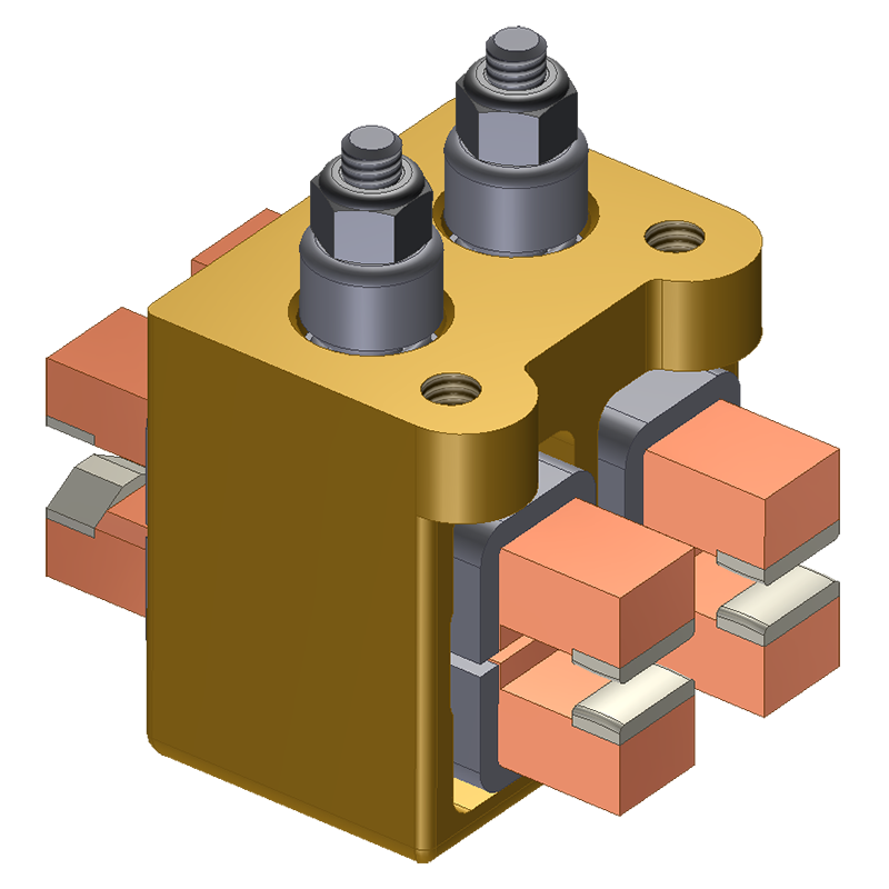 Westinghouse UVT 1000 AMP Series Reversing Switch Contact Carrier Assembly - 780C953G03 - Image 2
