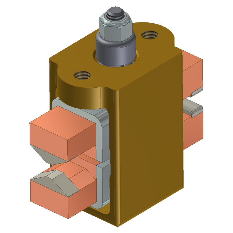 Westinghouse UVT 1500-2000 AMP Series Selector Switch Contact Carrier Assembly - 780C953G02 - Image 2